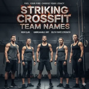 Diverse athletes pushing limits together during CrossFit training