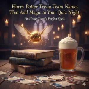 Best Harry Potter Trivia Team Names