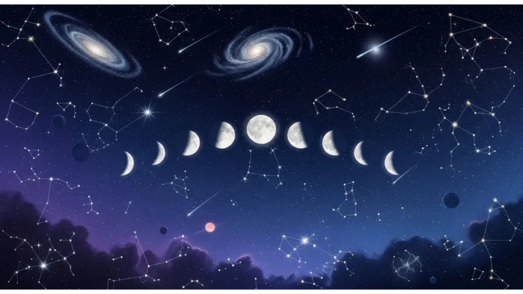 Cool Romaji Names for Minecraft Server: 500+ Japanese Username Ideas 6 Celestial romaji names featuring stars, moon, constellations, and cosmic elements