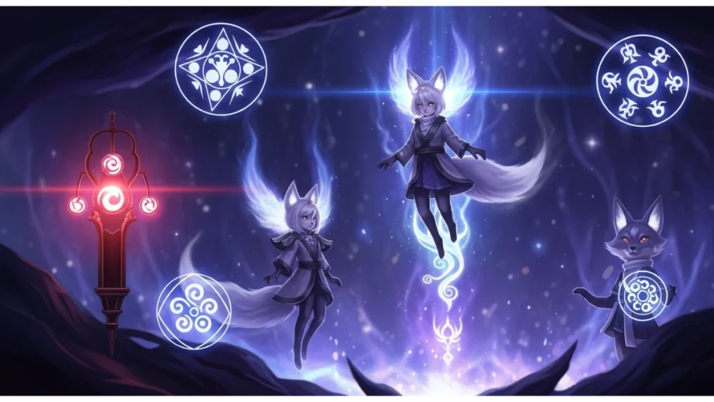 Cool Romaji Names for Minecraft Server: 500+ Japanese Username Ideas 4 Mystical Japanese fantasy romaji names with fox spirits and magical elements